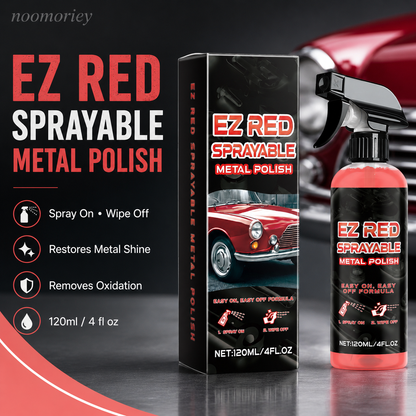 🚗 Metal Polish Restorer Spray – Chrome, Stainless Steel & Aluminum Care