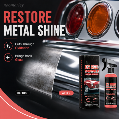 🚗 Metal Polish Restorer Spray – Chrome, Stainless Steel & Aluminum Care