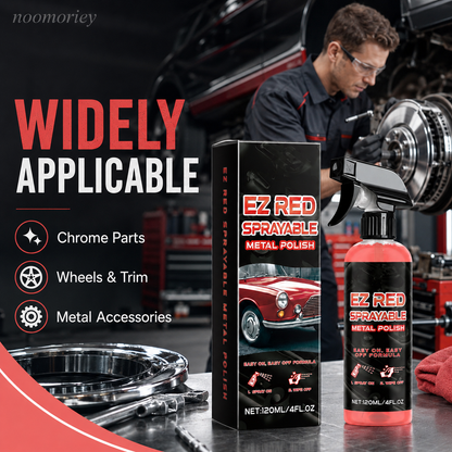 🚗 Metal Polish Restorer Spray – Chrome, Stainless Steel & Aluminum Care