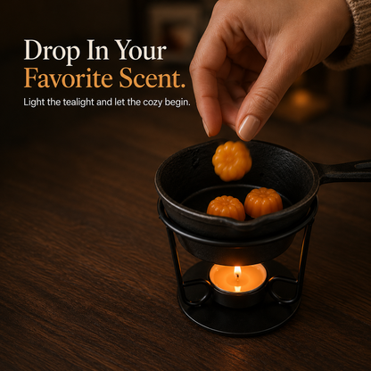 🔥 Mini Skillet Wax Melt Warmer