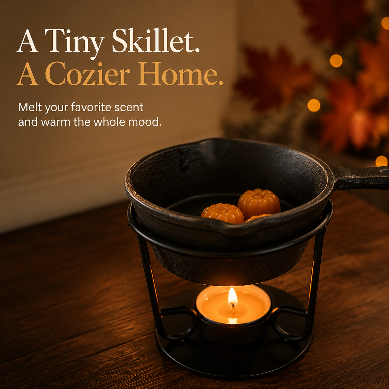 🔥 Mini Skillet Wax Melt Warmer