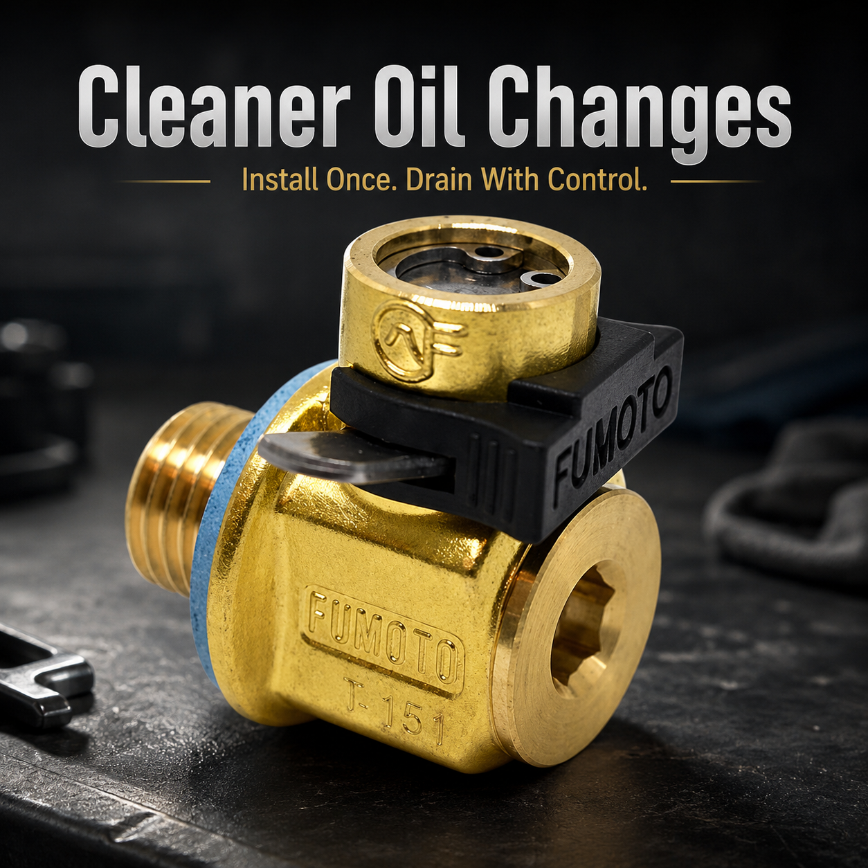 Fumoto F-133 Oil Drain Valve M12-1.25 | LC-10 Clip