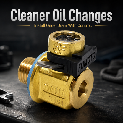 Fumoto F-133 Oil Drain Valve M12-1.25 | LC-10 Clip
