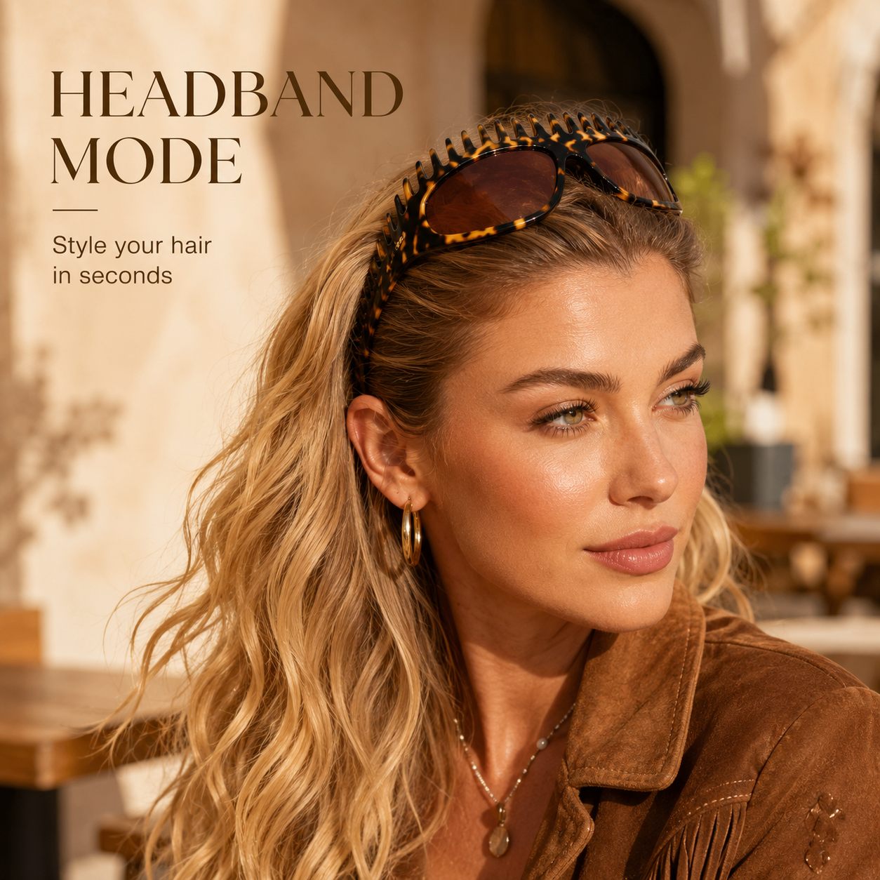 2-in-1 Sunglasses Headband | Bold Hair Accessory