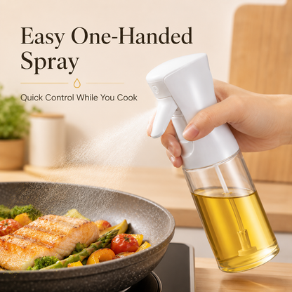 🍳 Electric Oil Sprayer Bottle – One Touch Cooking Oil Mister For Air Fryer & Healthy Cooking