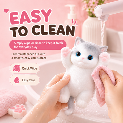 🐱 Squishy Cat & Dog Set – Cute DIY Squeeze Toy, Autism Stress Relief