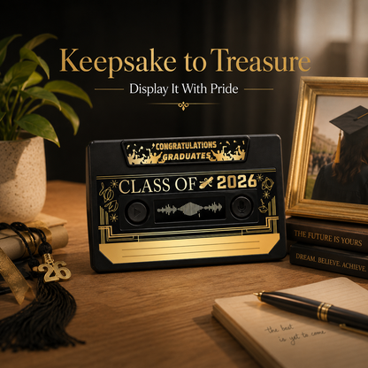 Recordable Graduation Keepsake Gift for Class of 2026