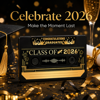 Recordable Graduation Keepsake Gift for Class of 2026