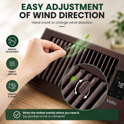 Register Booster Fan for 4” x 10” Vents | Quiet Airflow Booster