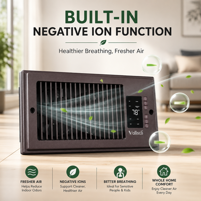 Register Booster Fan for 4” x 10” Vents | Quiet Airflow Booster