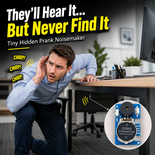 🔥50% off on the last day| They’ll Hear It But Never Find It – Hidden Cricket Prank Noisemaker