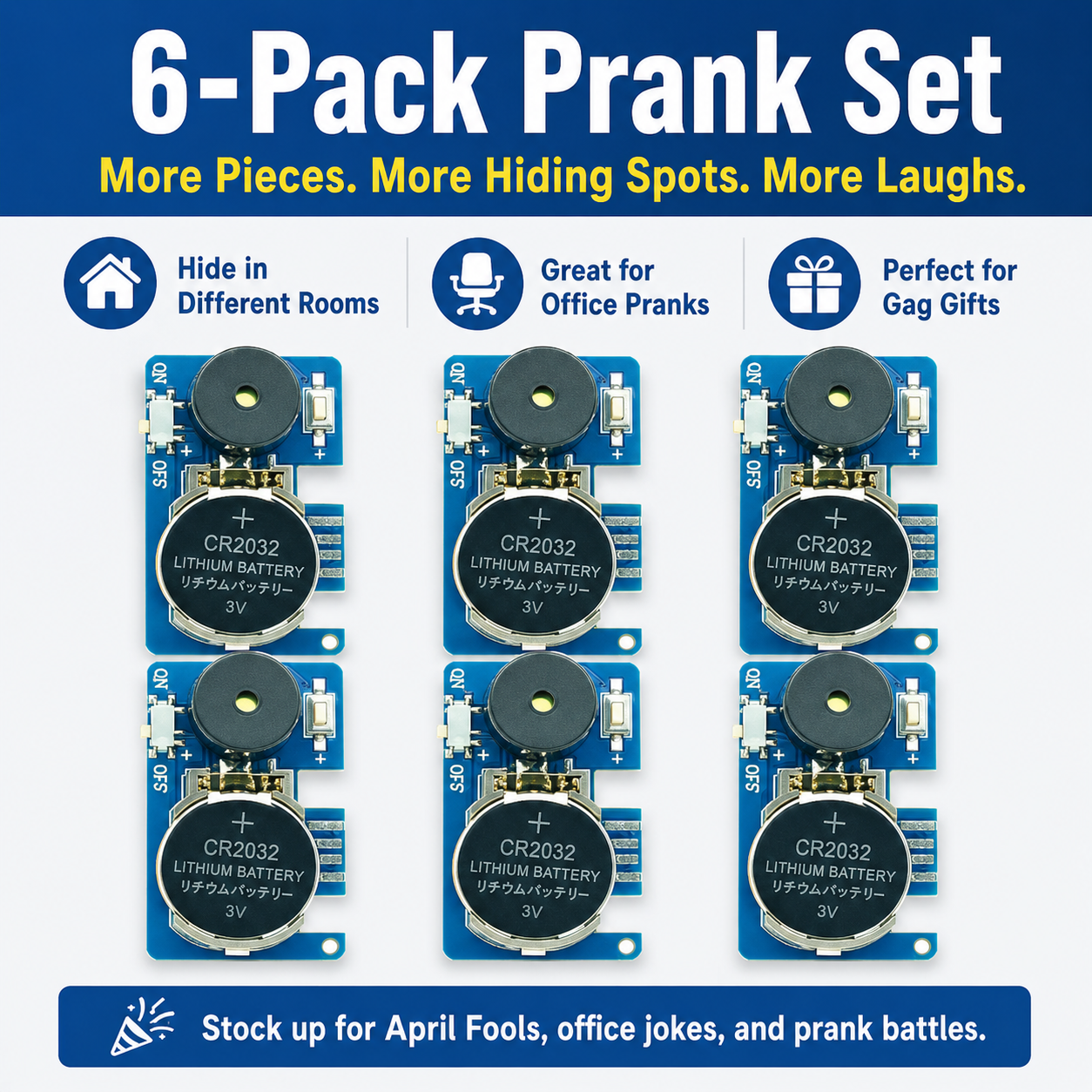 🔥50% off on the last day| They’ll Hear It But Never Find It – Hidden Cricket Prank Noisemaker