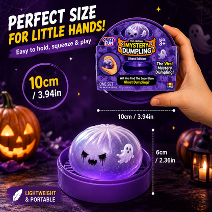 Halloween Mystery Dumpling Squishy Toy | Ghost Edition Surprise Capsule