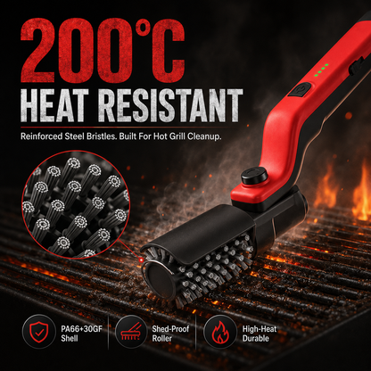 🔥 Cordless Power Grill Cleaner | Fast, Effortless BBQ Cleanup