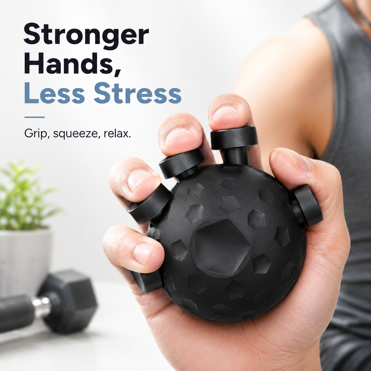 Finger Hand Grip Strengthener