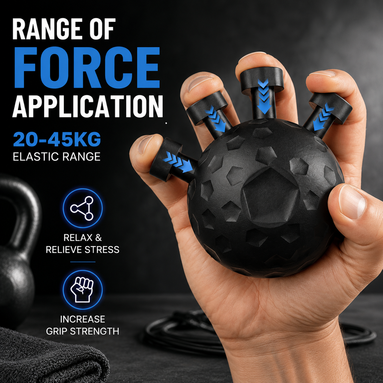 Finger Hand Grip Strengthener