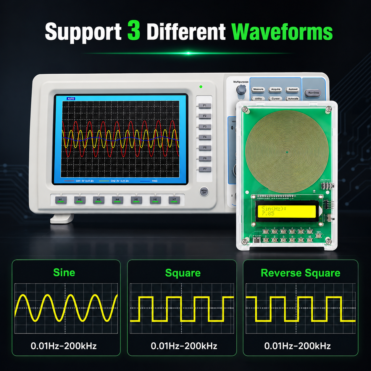 Adjustable Schumann Resonance Frequency Generator 7.83Hz