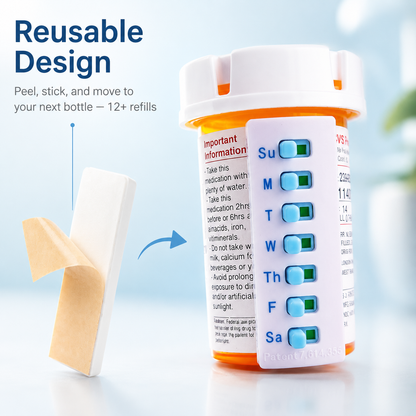 TAKE-N-SLIDE Peel and Stick Reusable for 12 + Refills