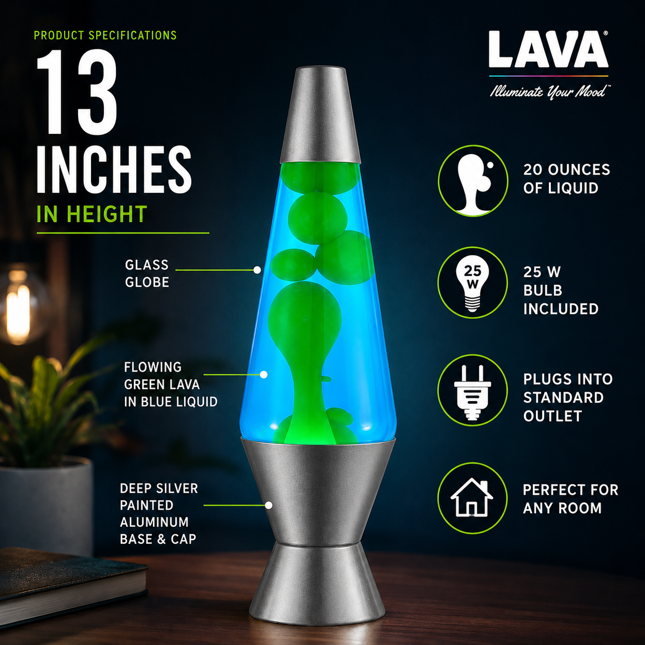 13-Inch Lava Lamp
