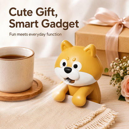 Mini Food Cooling Fan – Cute Clip-On Cooler for Hot Drinks & Meals