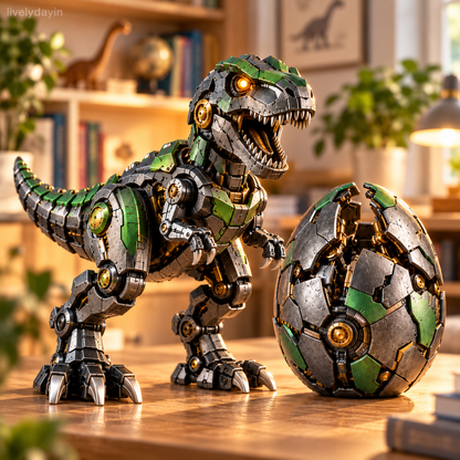 🦖🥚 NEW ARRIVAL🔥 Mechanical T-Rex Egg – From Mysterious Egg to Mighty Robotic Dinosaur! 🥚⚙️✨