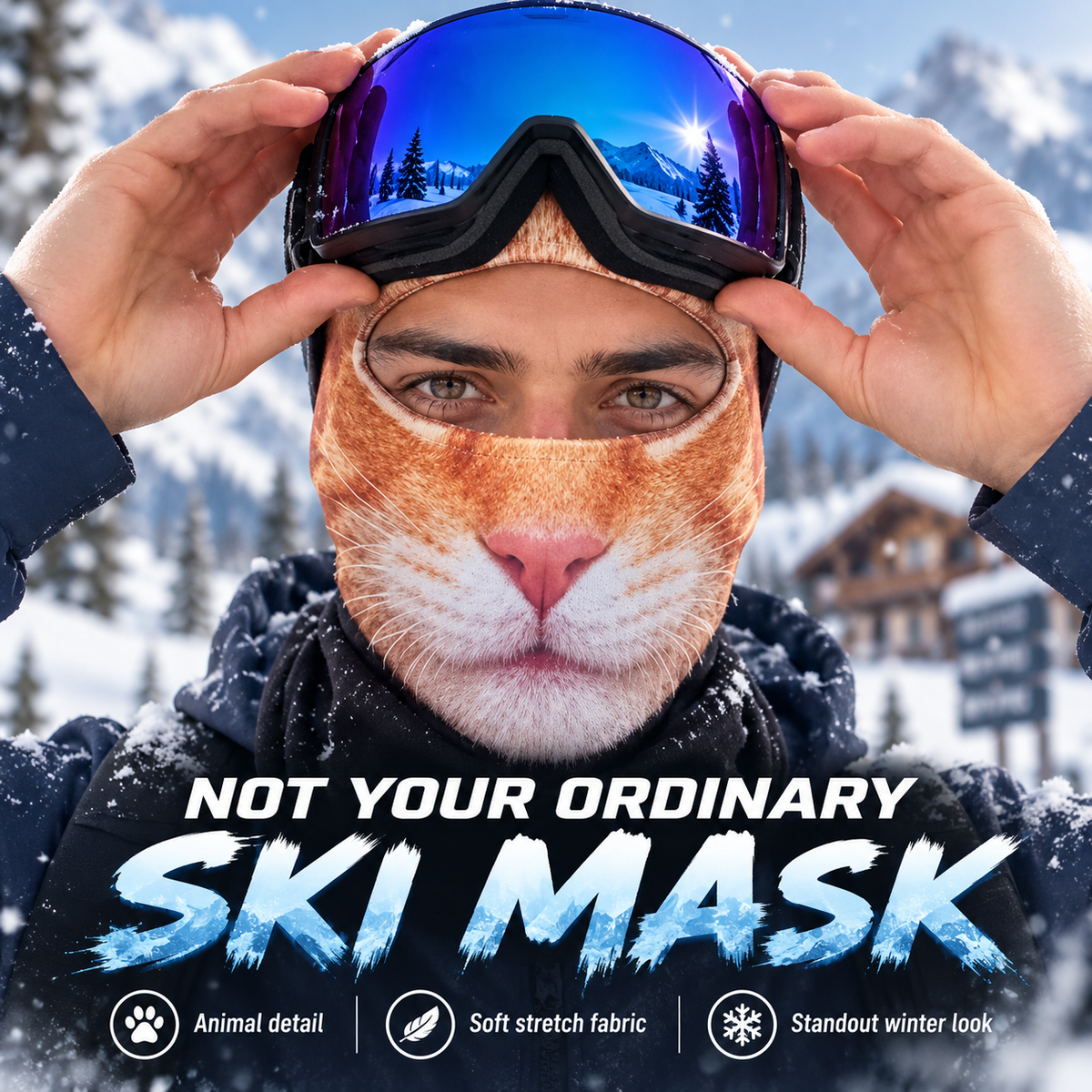 🦊❄️ 50% OFF Animal Face Ski Mask – The Funniest Winter Balaclava Everyone Will Ask About