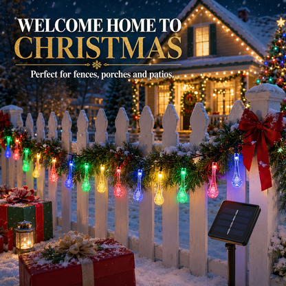🎄 Holiday Lighted Garland ✨ Warm LED Christmas Decor For Home & Outdoor
