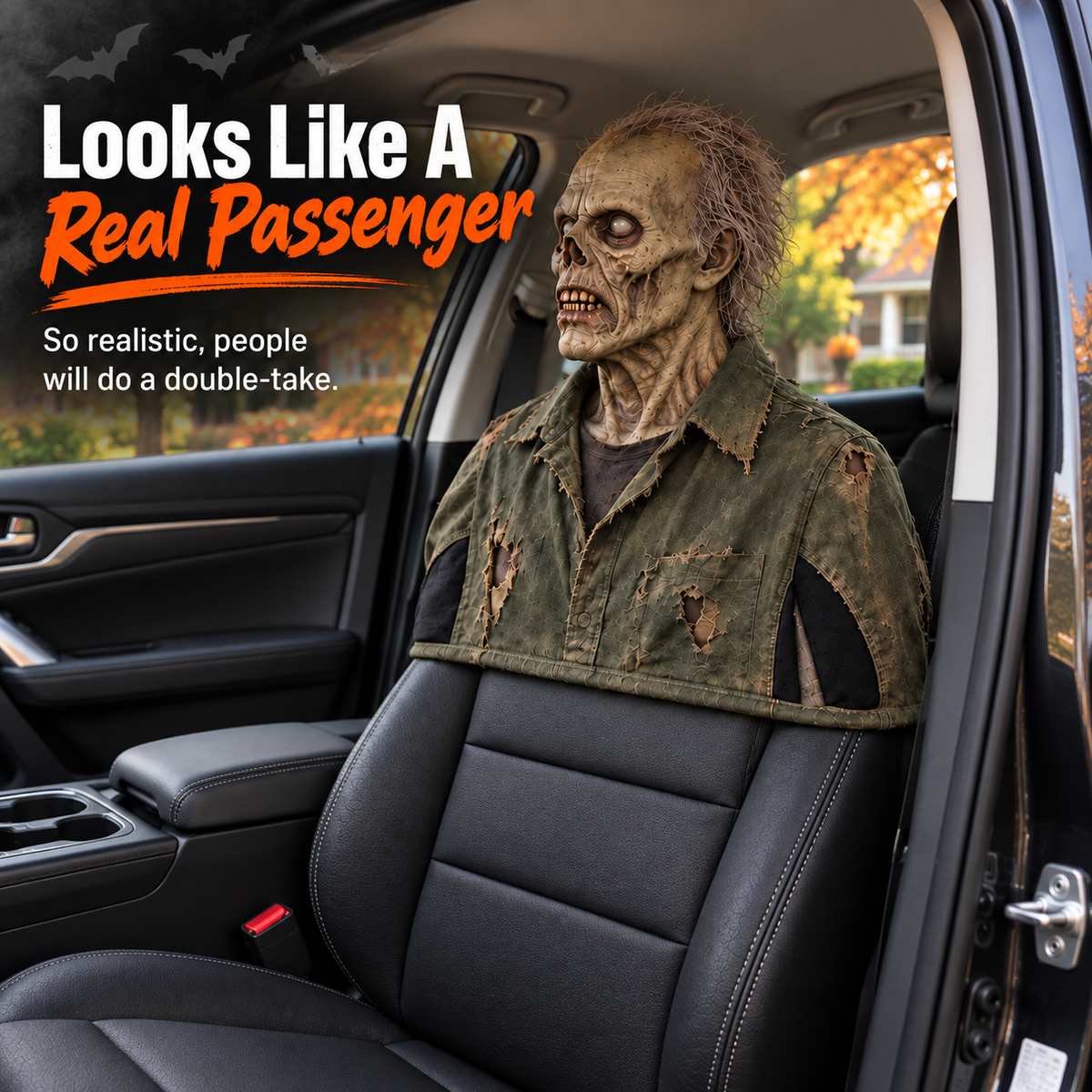 💀Rotating Head Halloween Prank Decoration