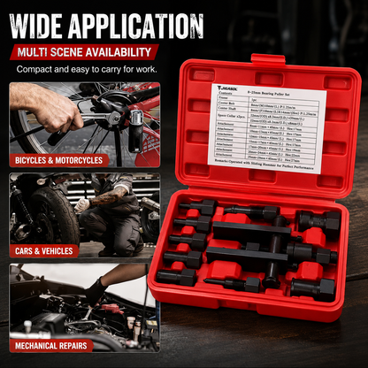 ⚒️ 10Pcs Heavy Duty Blind Hole Bearing Puller Tool Set
