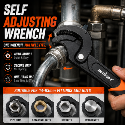 Heavy Duty Pipe Wrench Set