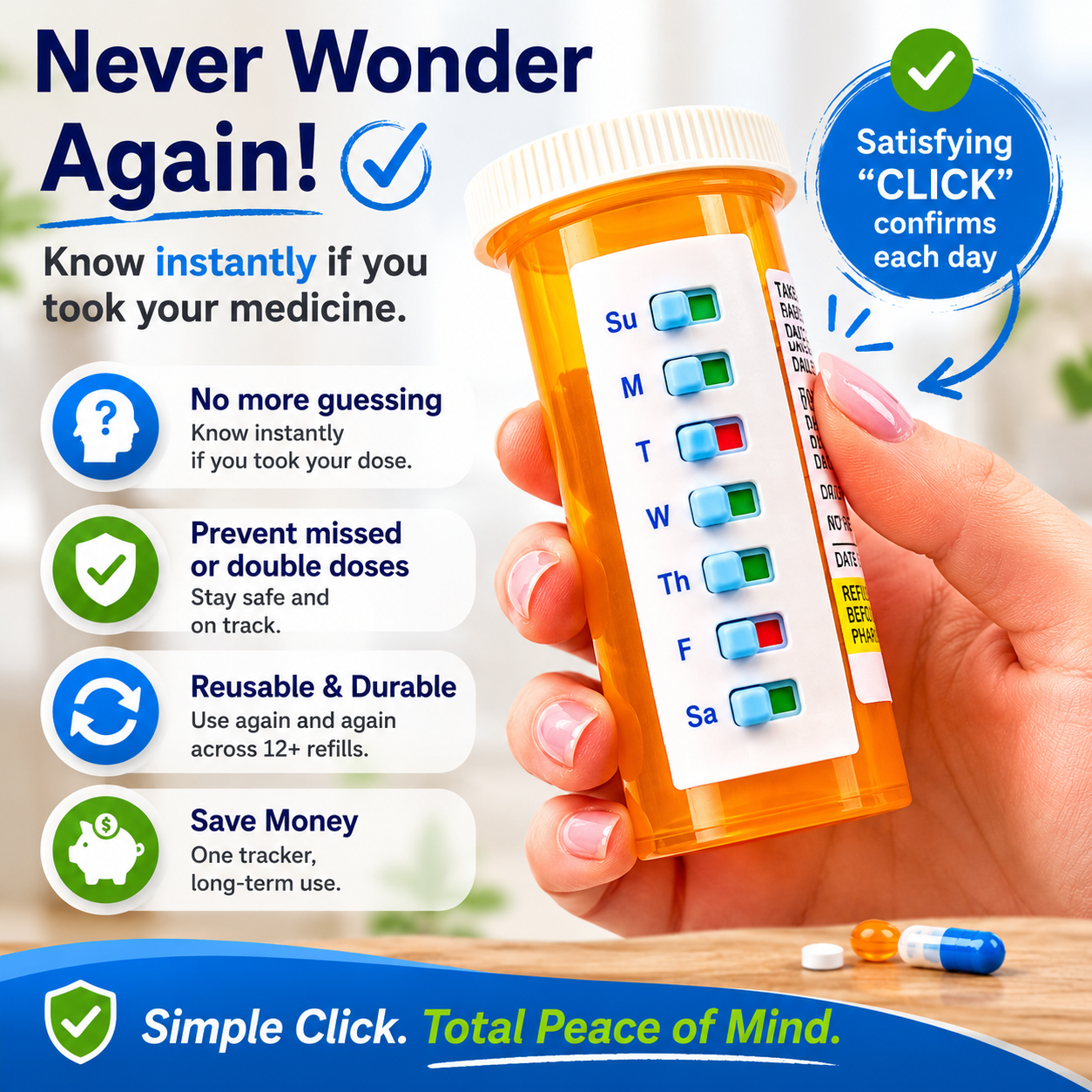 TAKE-N-SLIDE Peel and Stick Reusable for 12 + Refills