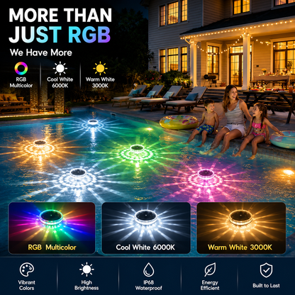 Solar Floating Pool Lights™ – Transform Your Pool Into A Luxury Night Oasis