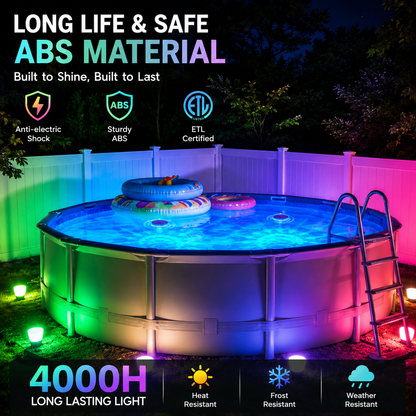 Solar Floating Pool Lights™ – Transform Your Pool Into A Luxury Night Oasis