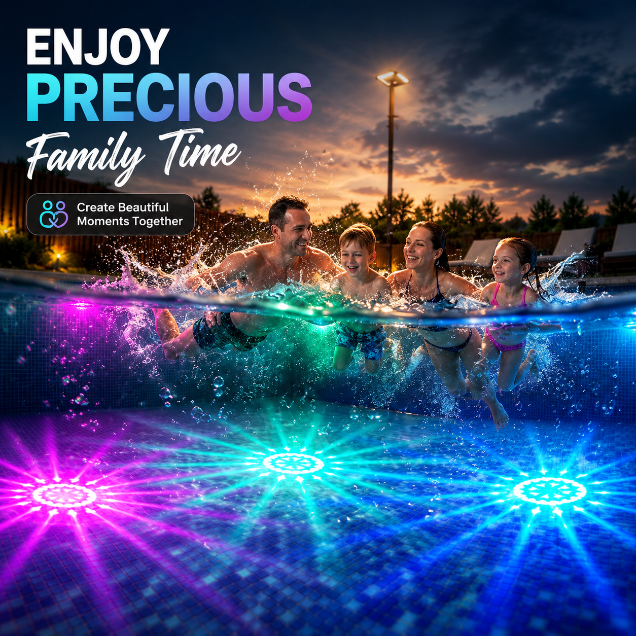 Solar Floating Pool Lights™ – Transform Your Pool Into A Luxury Night Oasis