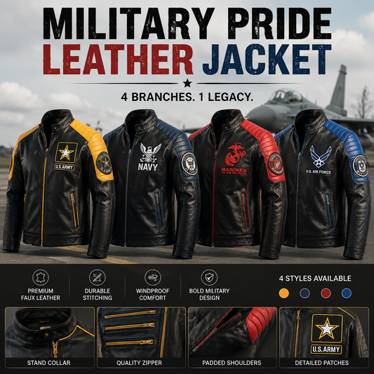 Wear the Legacy / Rugged Military-Inspired Jacket