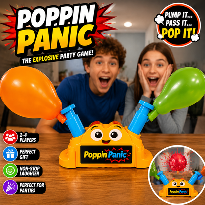 💥 Poppin Panic™ | The Ultimate Balloon Explosion Party Game – Who Will Make It POP?!