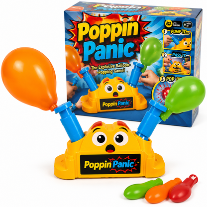 💥 Poppin Panic™ | The Ultimate Balloon Explosion Party Game – Who Will Make It POP?!