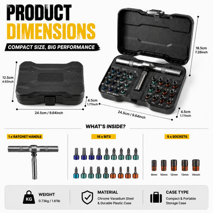 🔧 Stop Struggling With Loose Screws — This 1 Kit Does It All