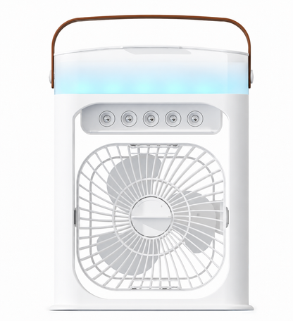 Portable USB Cooling Mist Fan – Desk Air Cooler with Humidifier for Instant Summer Relief