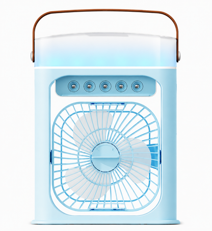 Portable USB Cooling Mist Fan – Desk Air Cooler with Humidifier for Instant Summer Relief