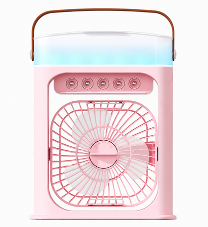 Portable USB Cooling Mist Fan – Desk Air Cooler with Humidifier for Instant Summer Relief