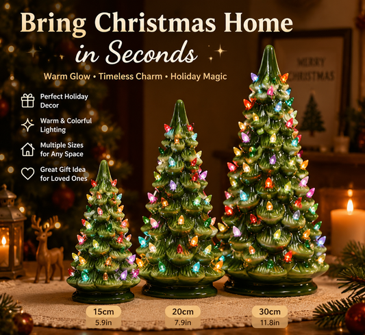 🎄 This Ceramic Christmas Tree Instantly Feels Like Childhood Holidays ✨