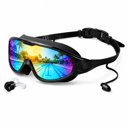 180° Panoramic Swimming Goggles – Leakproof, Anti-Fog Pool & Beach Gear