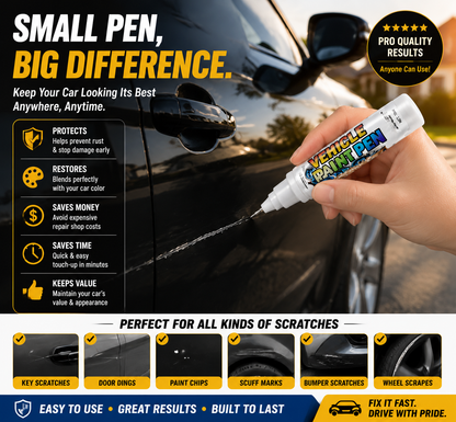 🚗 Car Scratch Repair Pen – Quick Touch Up Paint For Car Scratches