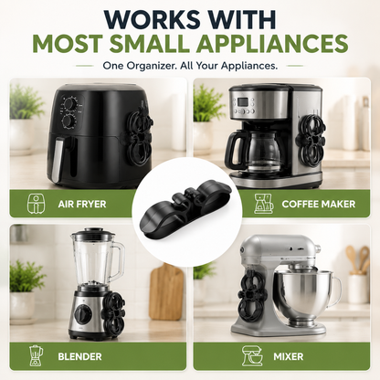✨ No More Messy Cords – Universal Kitchen Appliance Cord Organizer