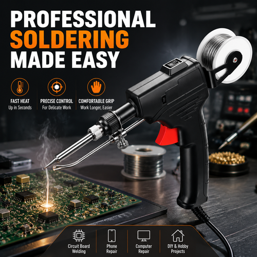 🔥 50% OFF Today | ProHeat™ Soldering Iron Kit – Fast Precision Welding Tool
