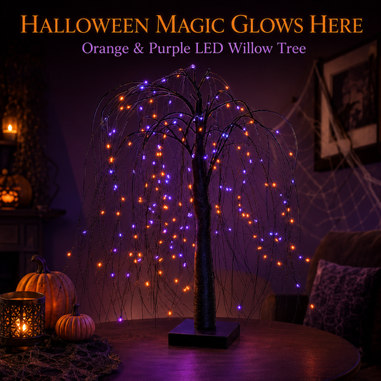 🔥 LAST DAY 50% OFF-🎃 Halloween LED Weeping Willow Tree