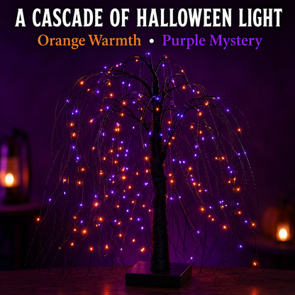 🔥 LAST DAY 50% OFF-🎃 Halloween LED Weeping Willow Tree