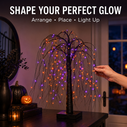 🔥 LAST DAY 50% OFF-🎃 Halloween LED Weeping Willow Tree
