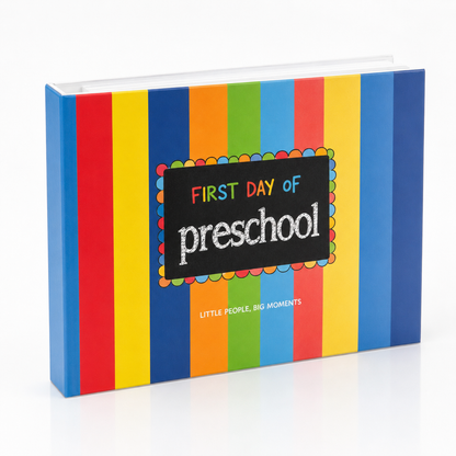 🔥 LAST DAY 50% OFF-🥹 First & Last Day Preschool Memory Book – Kids’ School Keepsake Album